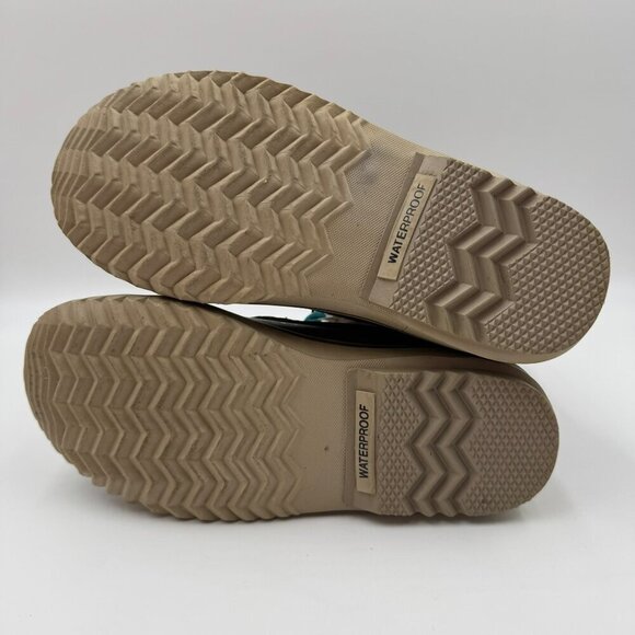 Sorel Waterproof Boots With Removable Liner Womens Size 8 Green Tan Durable - Picture 8 of 11